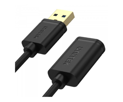 Kabel UNITEK PRZEDŁUŻACZ USB 3.0 AM-AF 2M, Y-C459GBK